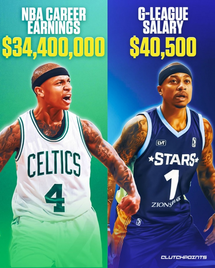  曾拒7000萬合同！小托馬斯G聯(lián)賽薪水4.05萬 NBA生涯共掙3440萬