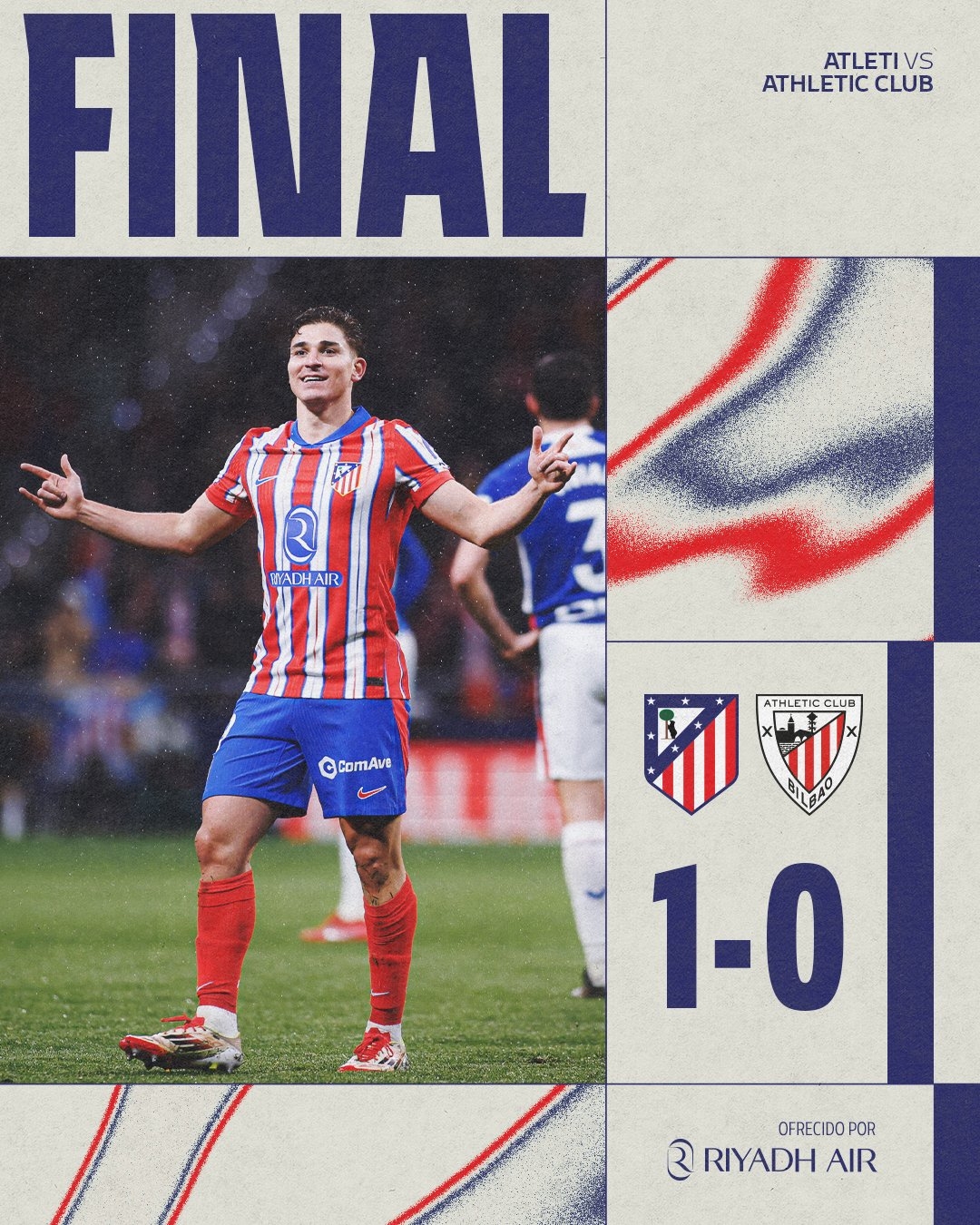  致勝進(jìn)球！阿爾瓦雷斯當(dāng)選馬競1-0畢巴全場最佳球員