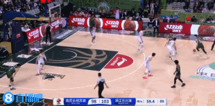  防守尖兵！朱俊龍跟防肯德里克-戴維斯 追身后帽造成同曦24秒違例